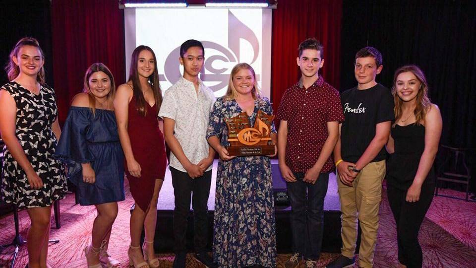 THIRD TIME'S A CHARM: Harriet Kelly took out Griffith's Young Musician of the Year Award for 2018. Picture: Supplied