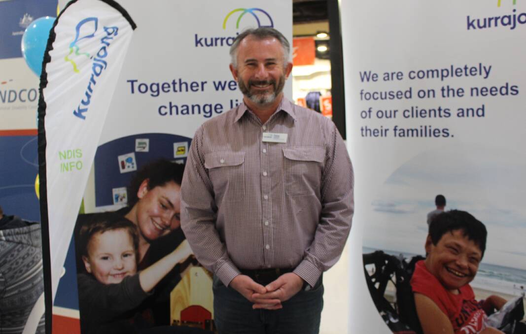 Tony McMullen represented Kurrajong at the 2017 expo.
