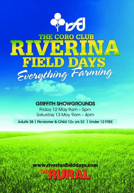 Click on this image to view the Riverina Field Days program online.