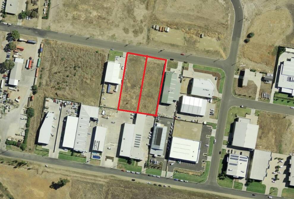 46 and 48 Nagle Street: The vacant blocks of land are to be sold separately or can be combined with respective areas of 2150sqm and 2203sqm.
