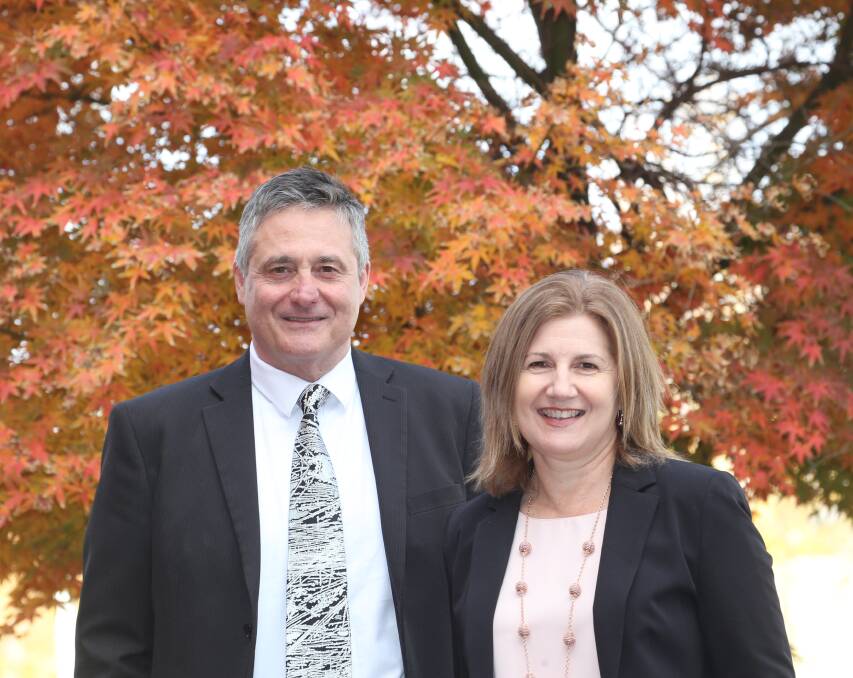 STEPPING UP: Phil Harding and Shireen Donaldson are moving into new roles. PHOTO: Anthony Stipo