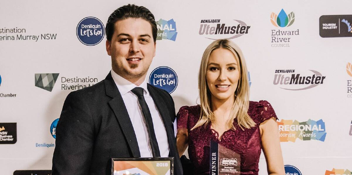 WINNERS: Joshua and Fleur Nadzielski took out a top prize over the weekend. PHOTO: Supplied