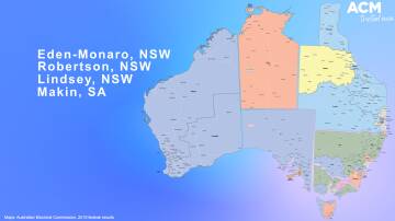 PICKING THE WINNER: Australia currently has four bellwether seats with Robertson, NSW having been the longest held bellwether.