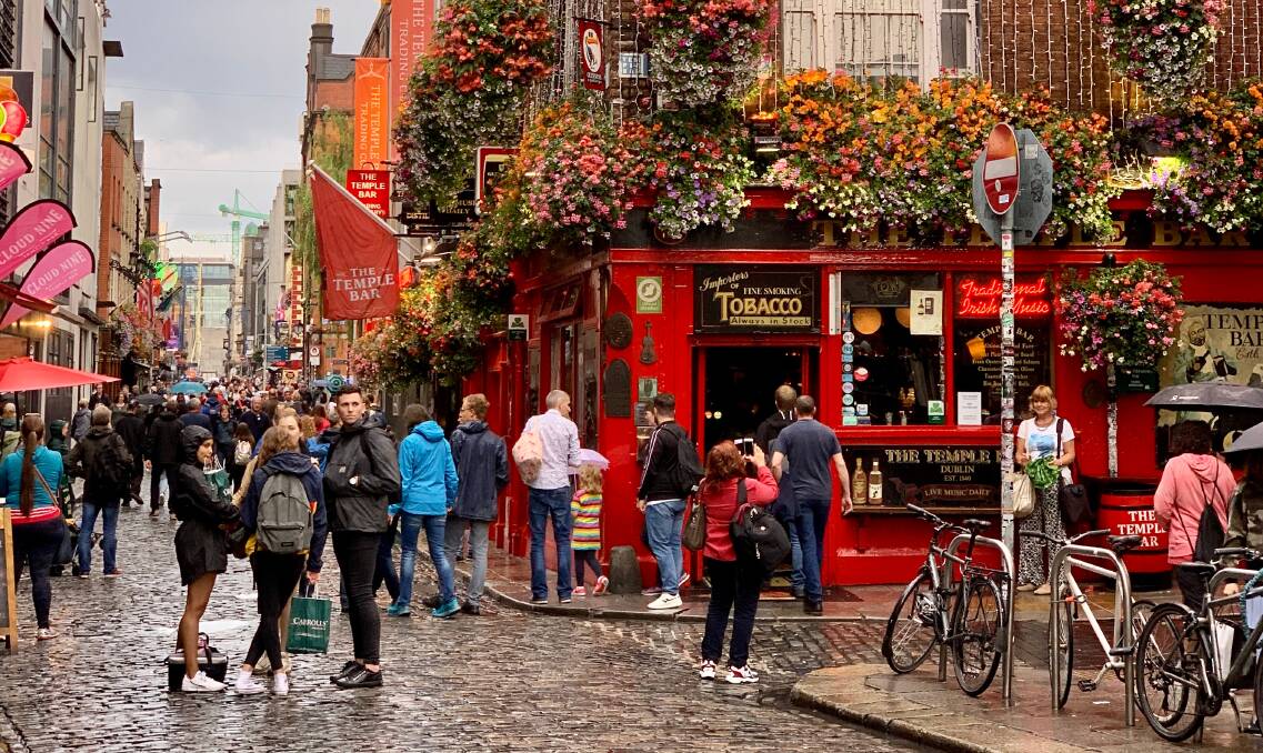 Take in the streets of Dublin. Picture: Shutterstock