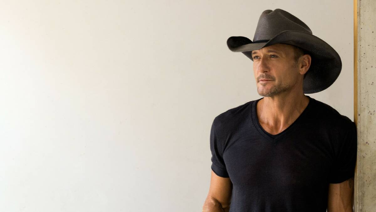 American country superstar Tim McGraw will headline the 2019 Deni Ute Muster. Picture: Supplied