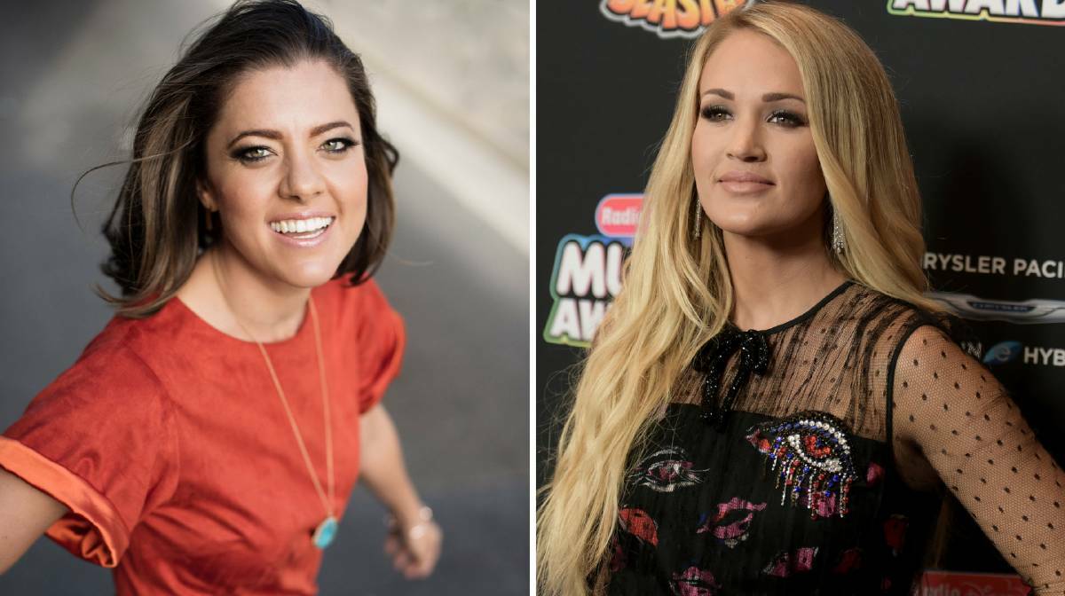LINEUP: Amber Lawrence and Carrie Underwood are both set to take the stage at Deni Ute Muster 2018.
