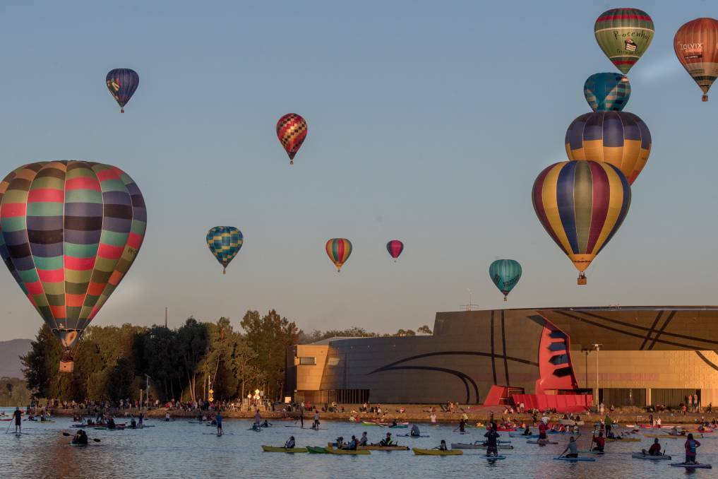  Last year's Canberra Balloon Spectacular. Picture: Karleen Minney.
