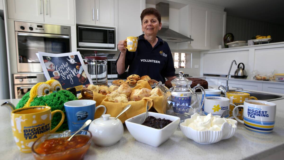 Deanna Marriott has put the call out for attendees for the Biggest Morning Tea. Picture: Anthony Stipo
