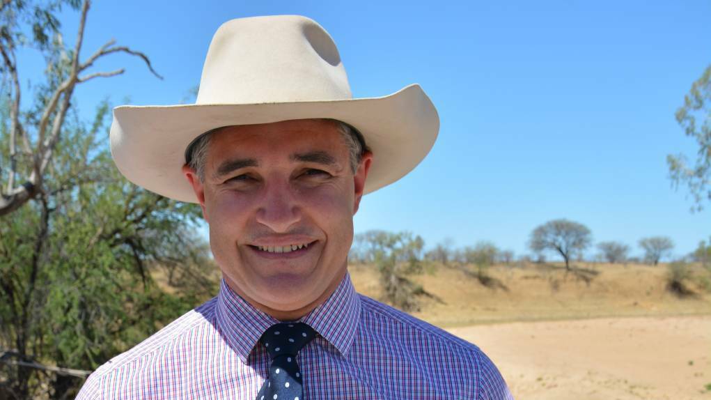 State member for KAP, Robbie Katter pushes to split Queensland. Photo: Supplied.
