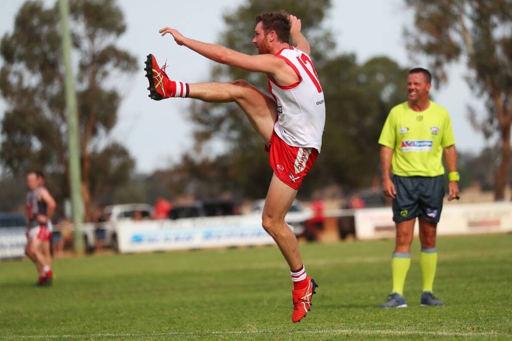 Griffith midfielder Heath Northey has been suspended for three weeks.