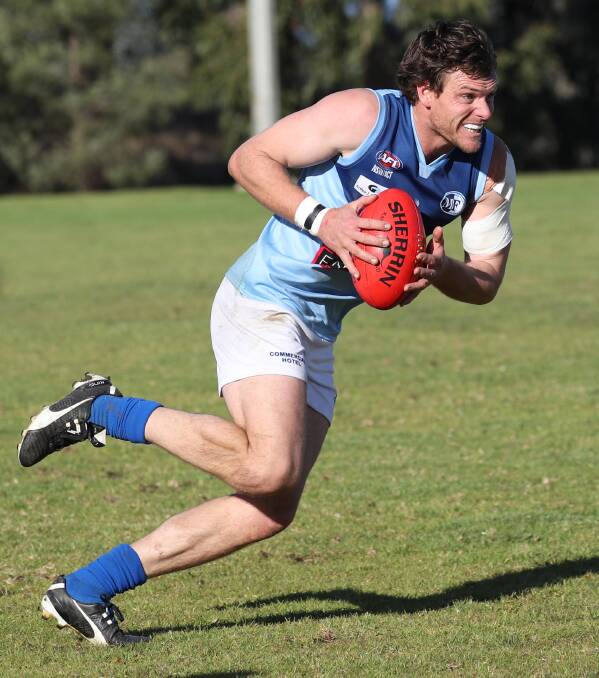 Will Overs kicked four for the Two Blues