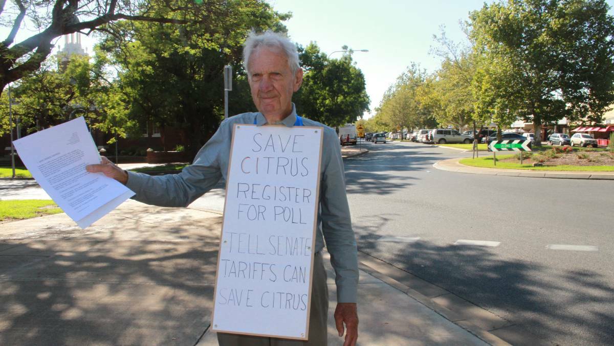 PRESSURE: Murray candidate Brian Mills turns up the wick on his political opponents despite the recent by-election's conclusion.
