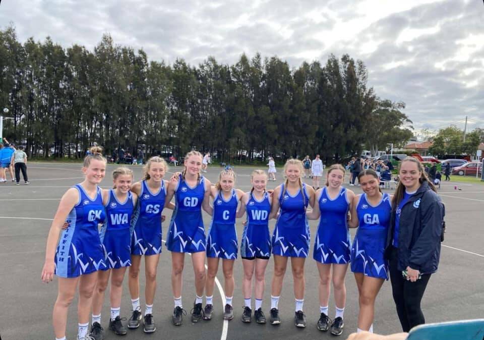 STRONG SHOWING: Griffith's under 15s side finished fourth in divisoin three during the Senior State Titles held in Sydney over the June long weekend. PHOTO: Griffith Netball