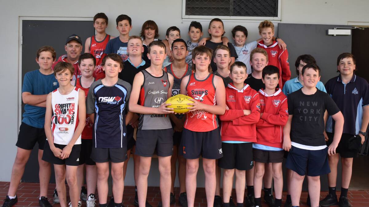 Griffith Swans White under 13s