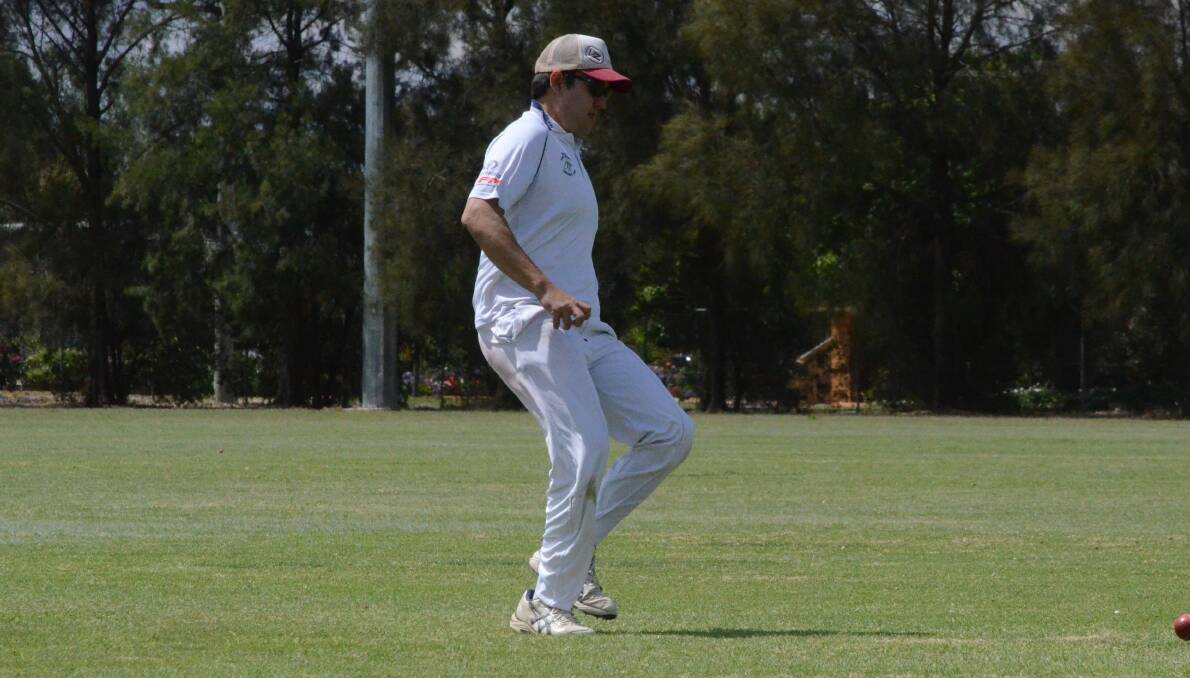 HAT-TRICK: Diggers' Leon Vico picked up three wickets in three balls which helped his side pick up a bonus point win over Coro in second grade. PHOTO: Liam Warren