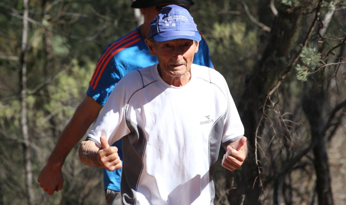 DEDICATION: Dom Calabria has been running with the Griffith Feral Joggers since the 1980s and says he isn't planning on stopping anytime soon. PHOTO: Anthony Stipo