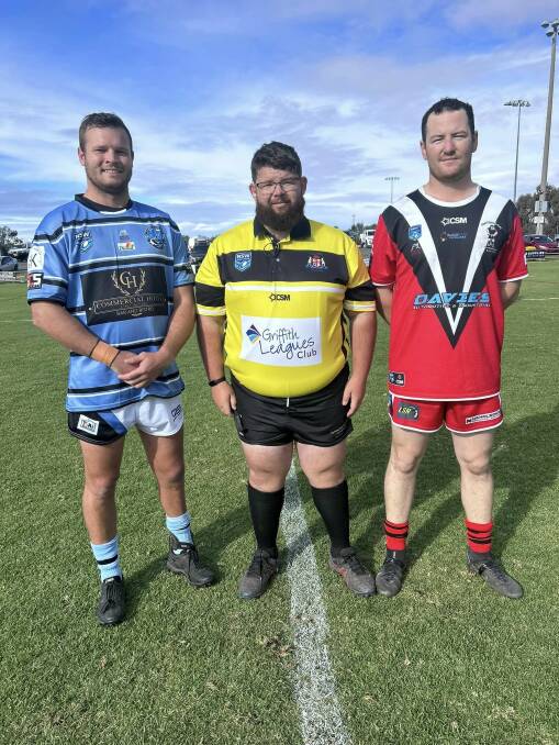 TLU Sharks held in on thriller. Picture from West Wyalong Rugby League