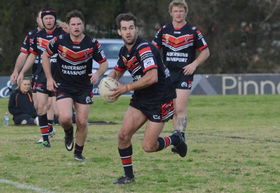 West Wyalong's Lou Goodwin scored a second half try to see his side stay in the hunt for the top two with a win over Darlington Point Coleambally