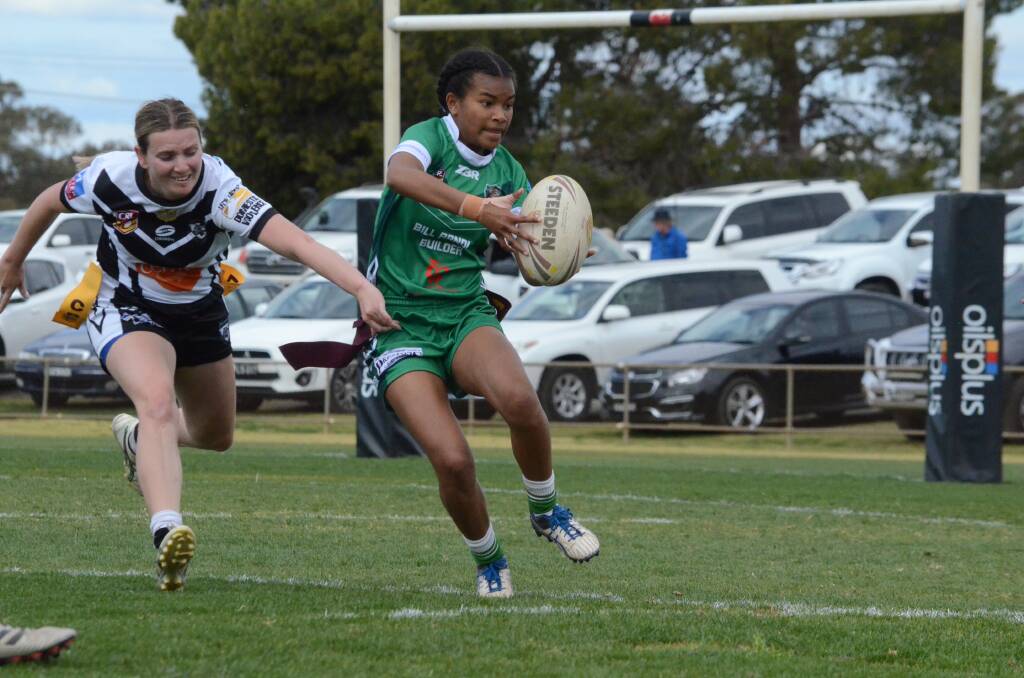 Leeton's Janiana Ravu got a crucial second half tries as her side booked their place in the 2019 league tag decider