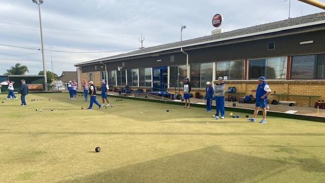 TOUGH TRIP: Hay made the trip to the Leeton & District Bowling Club for the latest round of Pennants. PHOTO: Contributed