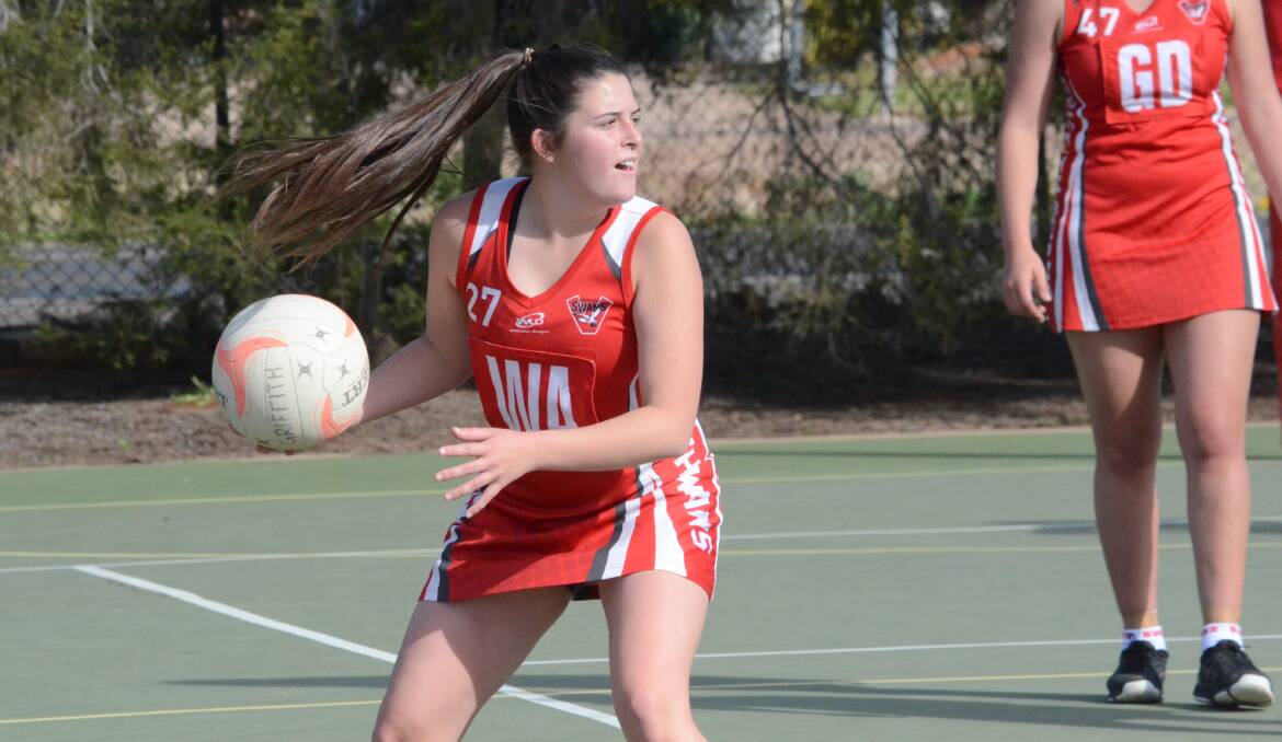 QUICK TURN: Mila Parr in action for the Swans A grade side earlier this season. PHOTO: Monty Jacka