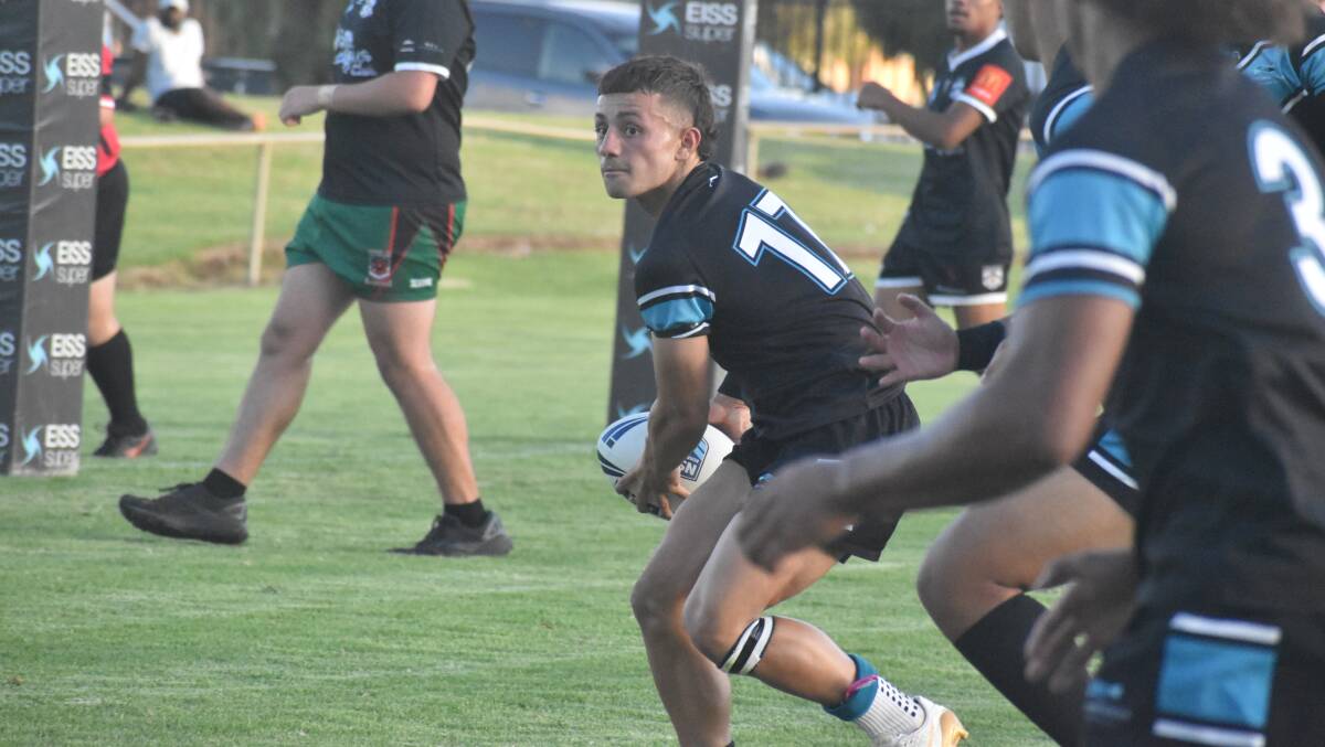 Matthew Adams was a pivotal figure for the MRSH-Griffith side as they were able to maintain their hold of the Fifita Cup with a victory over their cross-town rivals. Picture by Liam Warren