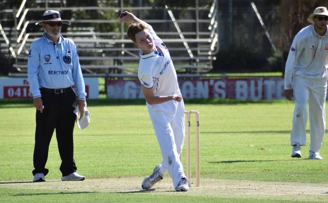 Fergus Cattanach picked up two early wickets in Hay's win in the Creet Cup