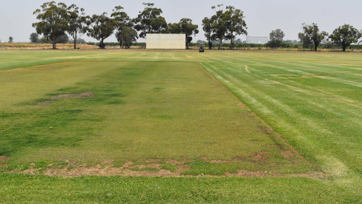 Cricket grounds across Griffith were left empty on Saturday due to the sweltering conditions