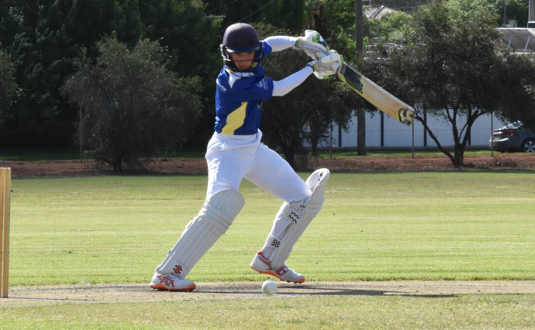 Hayden Forner led the way for Griffith with the bat but his side untimatly fell short against Wagga Blue
