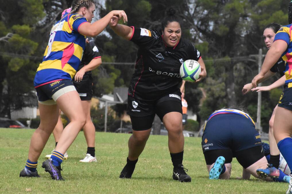RUN ENDS: The Griffith Blacks undefeated start to the women's season has been broken after they fell to CSU Reddies. PHOTO: Liam Warren