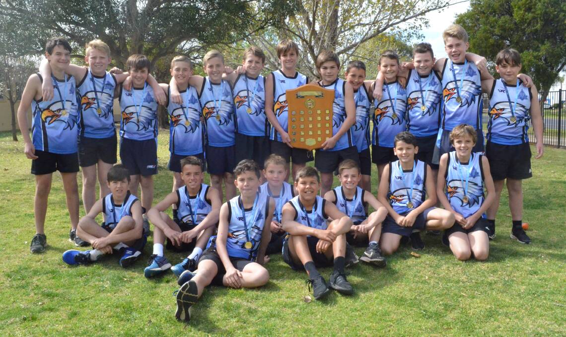 OUT ON TOP: The Griffith East Public School Tony Lockett Shield team took out the competition after 33-point win over Kings Langley from Blacktown. PHOTO: Liam Warren