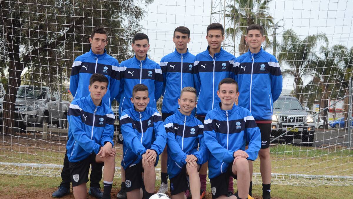 TALENTED LADS: Some of the brightest young footballing talent Griffith has to offer will head to the FFA National Youth Championships.