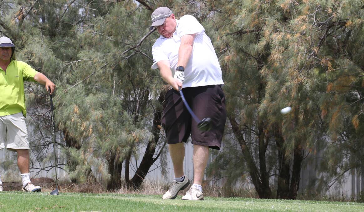 GREAT ROUND: Adrian Smith took out the A reserve divison of the Griffith Golf Club Championship over the weekend.