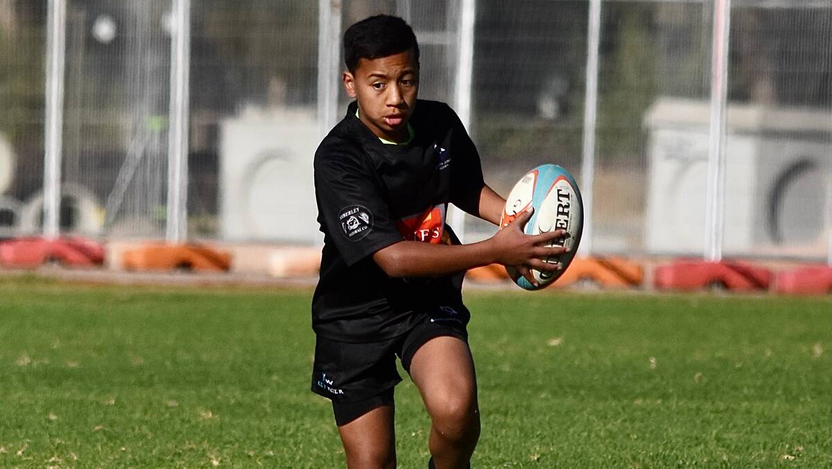 FREE SPACE: Under 12 Maika Laweloa has also been selected to trial for the Southern Inland representative side. He and eleven of his teammates will take part in trials, to be held in Wagga, on 16 and 30 May. PHOTO: Steven Parisotto