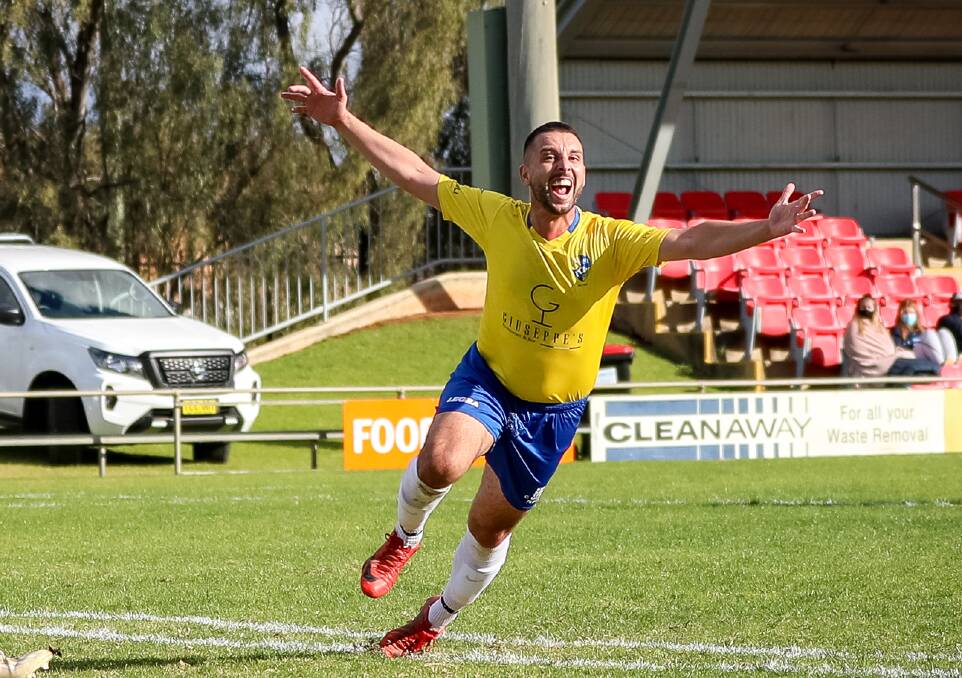 EXCITED: Luke Santolin is looking forward to taking charge of the Yoogali SC under 23s side where he sees a number of future first grade stars. PHOTO: Andrew McLean