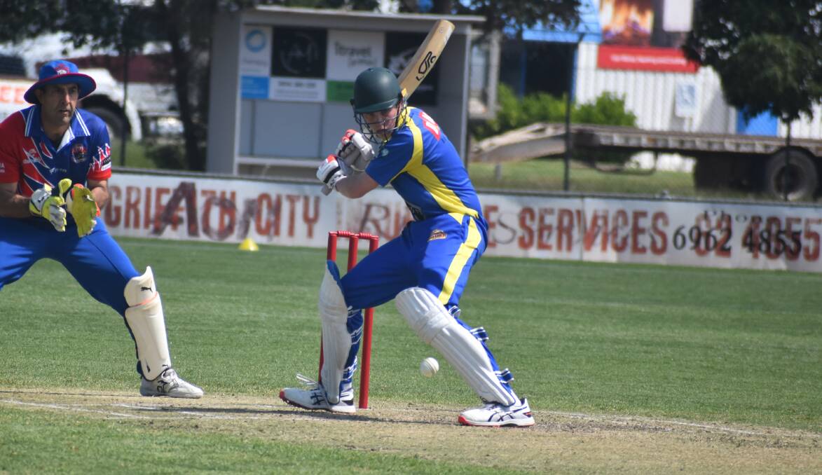 Zac Dart will be hoping to build on the form he picked up against Coro when the Exies Eagles take on Diggers. Picture by Liam Warren