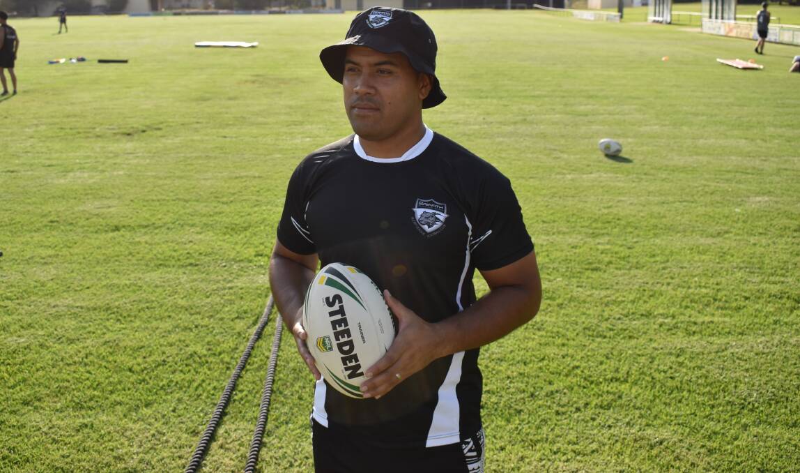 FAMILY TIES: Uafu Lavaka has come on board to co-coach the Black and Whites this season alongside his older brother Andrew as the side heads into the centenary season. PHOTO: Liam Warren