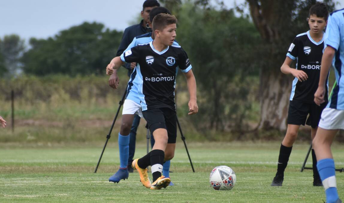 TOP SCORER: Dane O'Connor took out the golden boot in the under 14s NPL1 Youth competition. PHOTO: Liam Warren