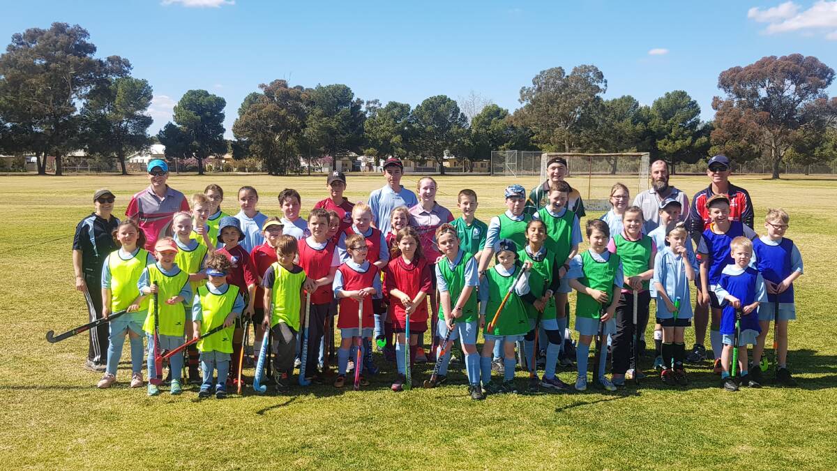 SEASON WRAPPED UP: The Griffith Junior Hockey season came to a close after a successful season. Picture: Supplied