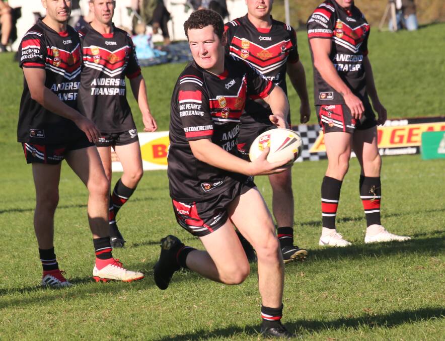 West Wyalong's Braiden Jones scored a try to help his side secure the two points against Leeeton