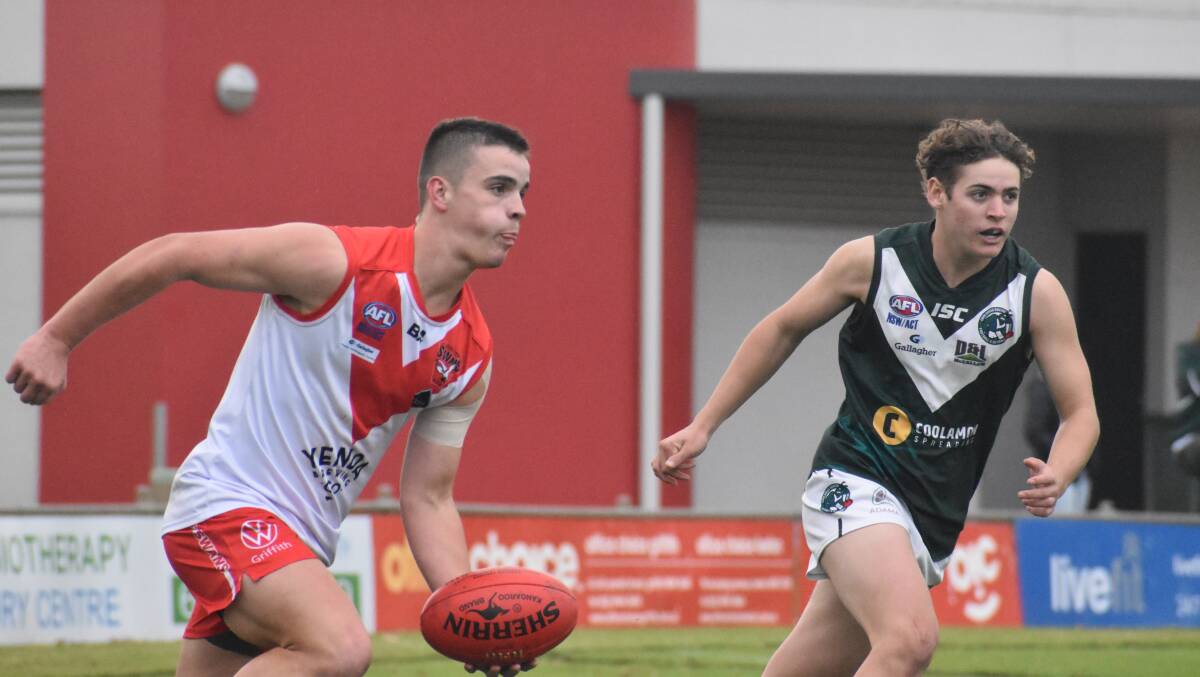Oliver Bartter kicked a goal in the Swans defeat to GGGM Lions.