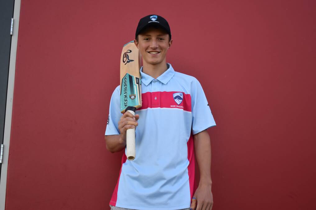 ALL SMILES: Hayden Forner represented his state as part of the NSW Magenta side who competed at the Under 15s National Championship. PHOTO: Liam Warren