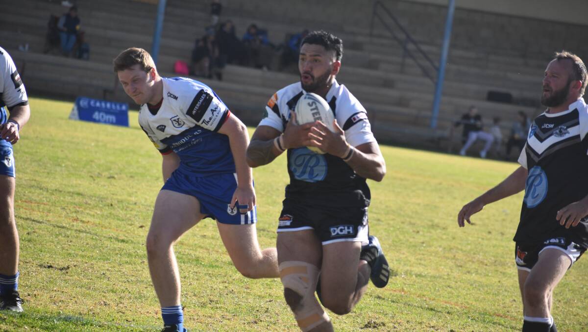 Hay coach Ben Taylor said his side are looking to crack the top five and have leapfrogged Yenda and Yanco-Wamoon after Sunday's win. Picture by Liam Warren