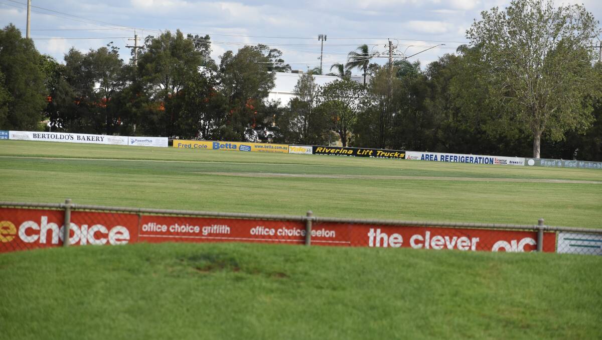 VACANT: Despite near perfect conditions, the clashes at Exies Oval (pictured) and Hanwood Oval couldn't go ahead. PHOTO: Liam Warren