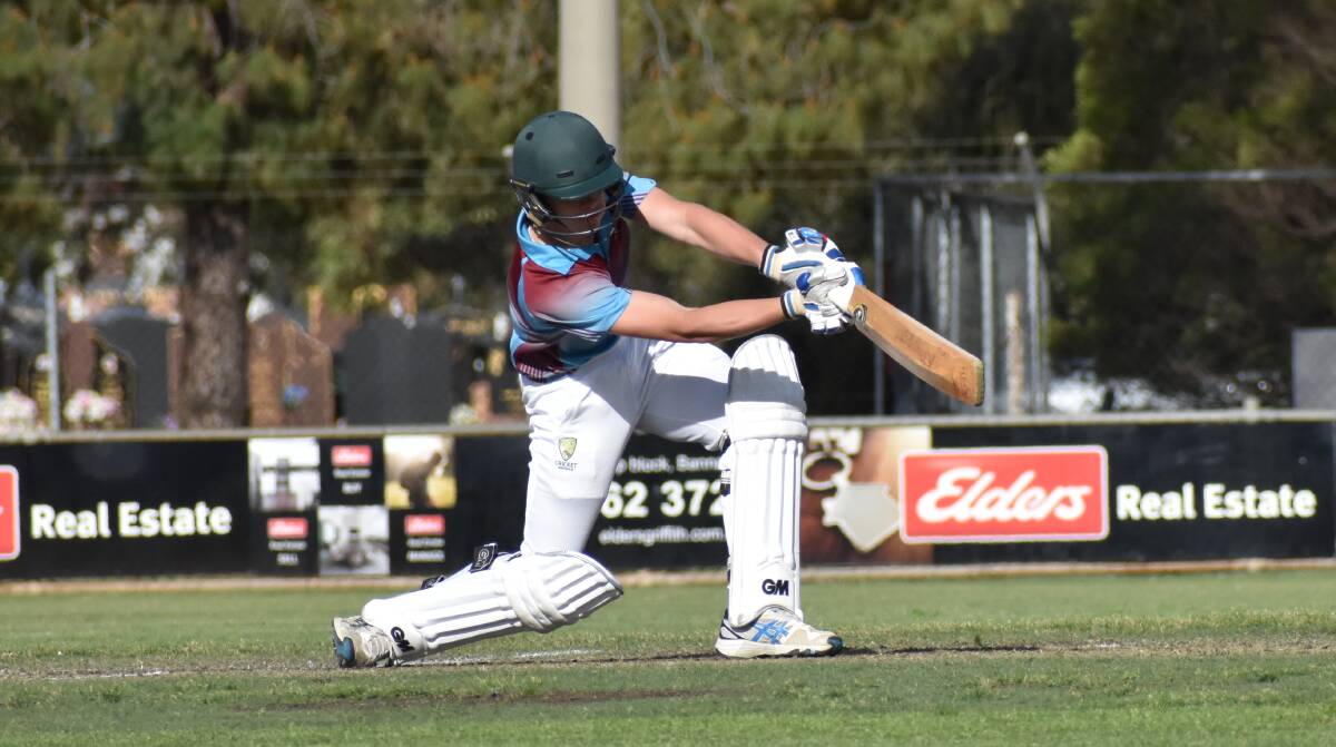 Hanwood's Oliver Bartter posted a century in his side's third grade win over Coleambally