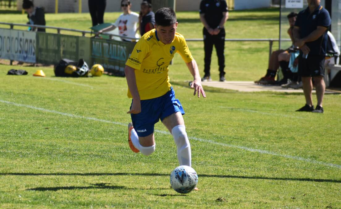 Dom Galluzzo in action for Yoogali's under 23s side last season