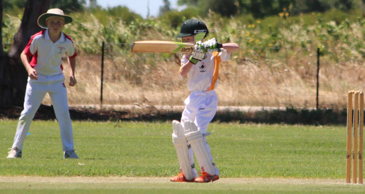 REPRESENTING: Jack Mingay playing under 12s for Griffith. 