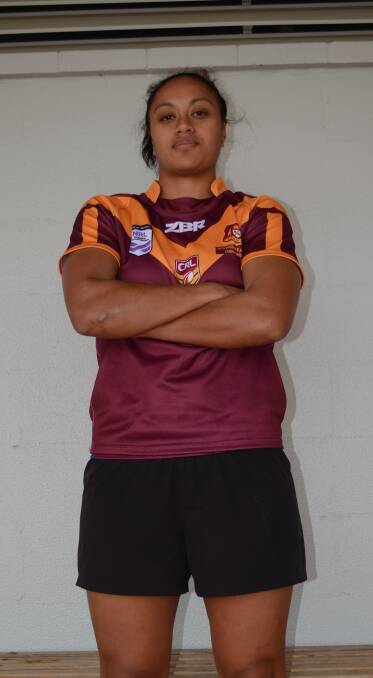 SELECTED: Takilele Katoa will pull on the blue of NSW as part of the women's side to take on Queensland in the State of Origin next Friday. PHOTO: Liam Warren