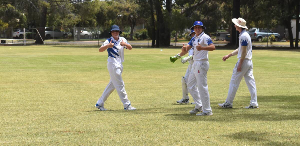 Coro's Harry Steele and Jake Rand 61 runs for the fifth wicket against Exies