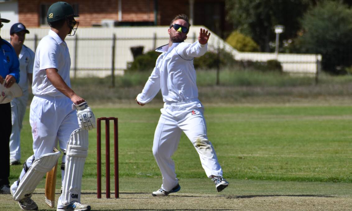 Exies Diggers' Damien Browning had a strong second grade season to take out the player of the year